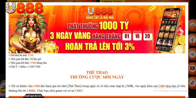 Lưu ý mà người chơi cần biết để nhận khuyến mãi thể thao thành công